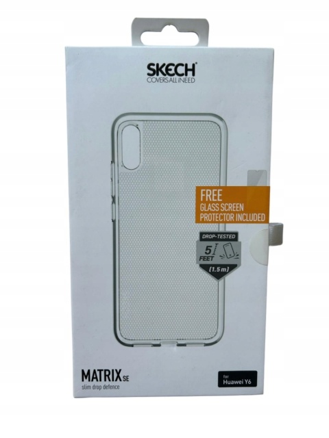 Etui bezbarwne SKECH Matrix SE Huawei Y6