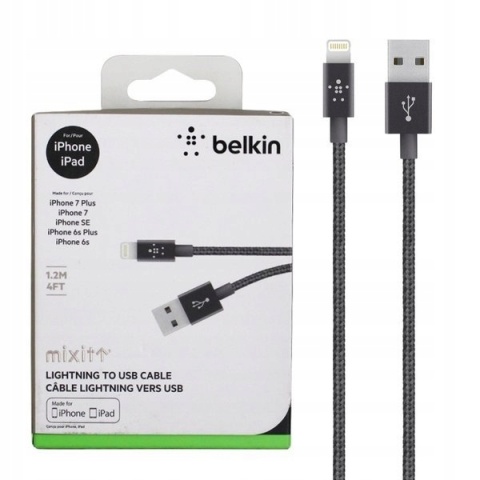 Kabel USB - Apple Lightning Belkin 1,2 m