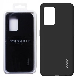 ORYGINALNE ETUI SILIKON OPPO FIND X5 LITE POKROWIEC PLECKI CZARNE