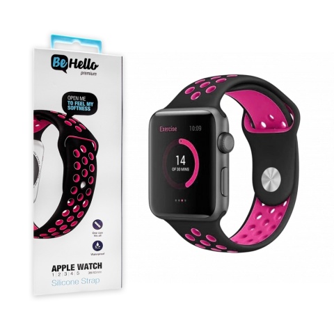 Opaska Apple Watch 38/40mm BeHello czarna