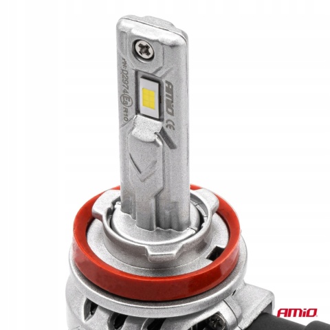 AMIO Żarówki LED samochodowe X2 Canbus H7/H18
