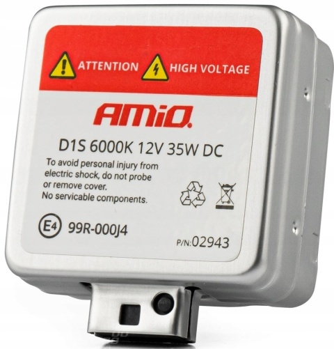 AMIO Żarówki LED samochodowe D1S 6000k/35W
