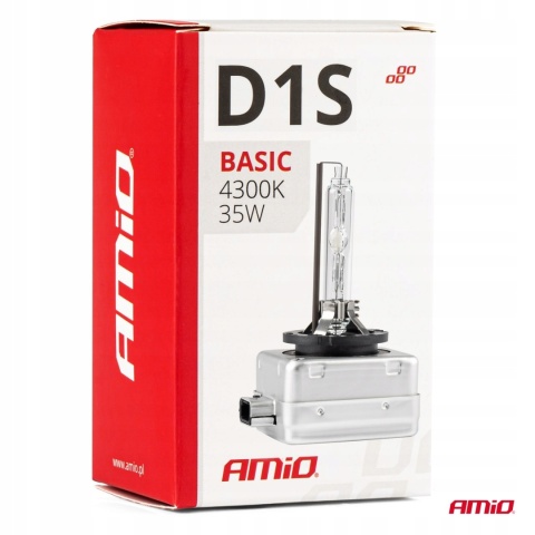 AMIO Żarówki LED samochodowe D1S 6000k/35W