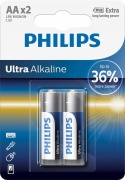 Baterie AA Phillips Ultra Alkaline 2szt.