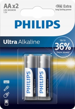 Baterie AA Phillips Ultra Alkaline 2szt.
