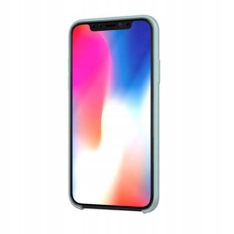 Etui BeHello Liquid Silicone Blue iPhone 11 Pro Max