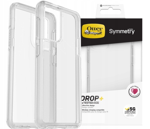 Etui Otter Samsung S21 Symmetry przezroczyste
