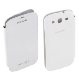 Etui Samsung Galaxy S3 Flip Cover biale