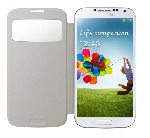 Etui Samsung Galaxy S4 S View Cover białe