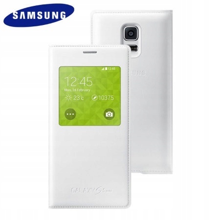 Etui Samsung Galaxy S5 mini S View Cover Biały