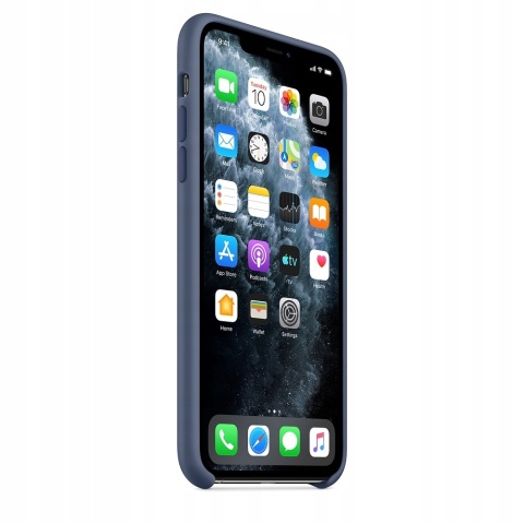 Etui iPhone 11 Pro Max Silicone Blue