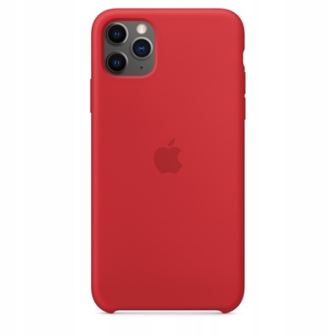 Etui iPhone 11 Pro Max Silicone Red