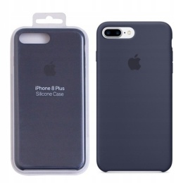 Etui iPhone 8 Plus Silicone Blue