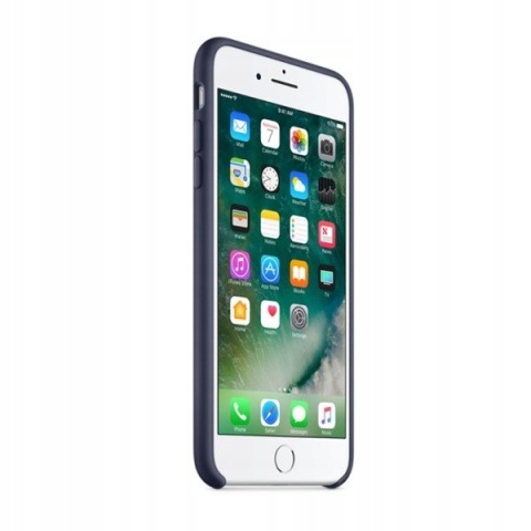 Etui iPhone 8 Plus Silicone Blue