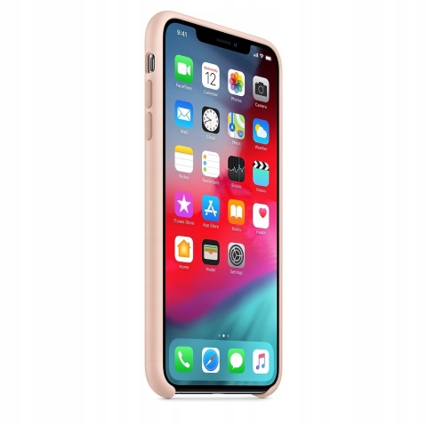 Etui iPhone XS Max Silicone Pink