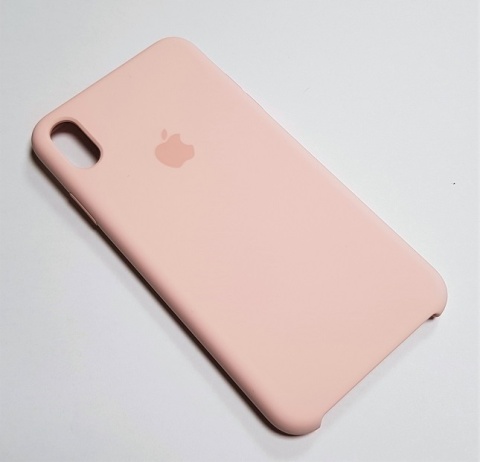 Etui iPhone XS Max Silicone Pink