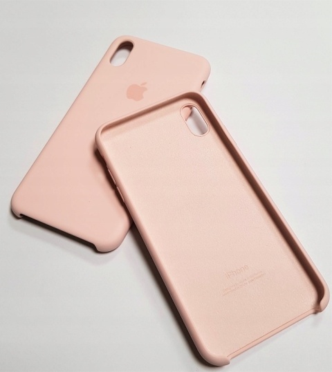 Etui iPhone XS Max Silicone Pink