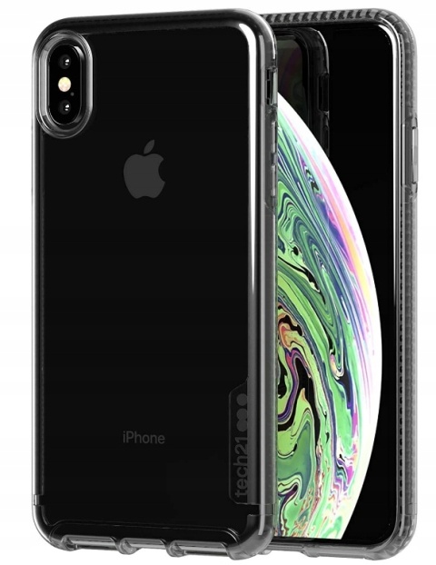 Etui tech21 PureTint iPhone Xs Max szare