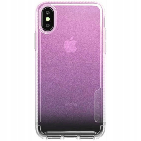 Etui tech21 iPhone Xr PureShimmer rozowy