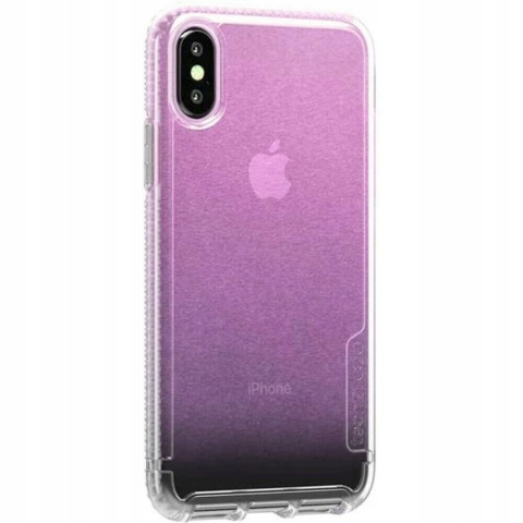 Etui tech21 iPhone Xr PureShimmer rozowy