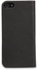 KNOMO Leather Folio iPhone SE/5S czarne