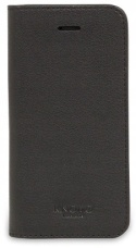 KNOMO Leather Folio iPhone SE/5S czarne