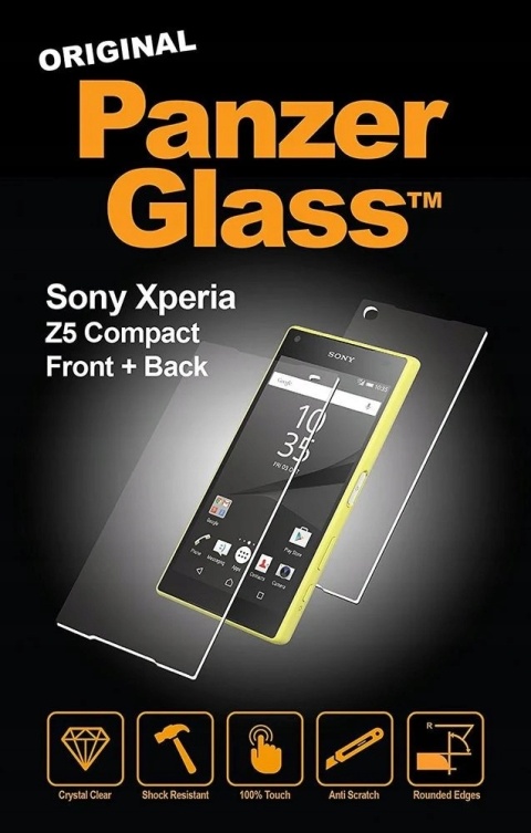 PanzerGlass Sony Xperia Z5 Compact Front & Back Screen Protector
