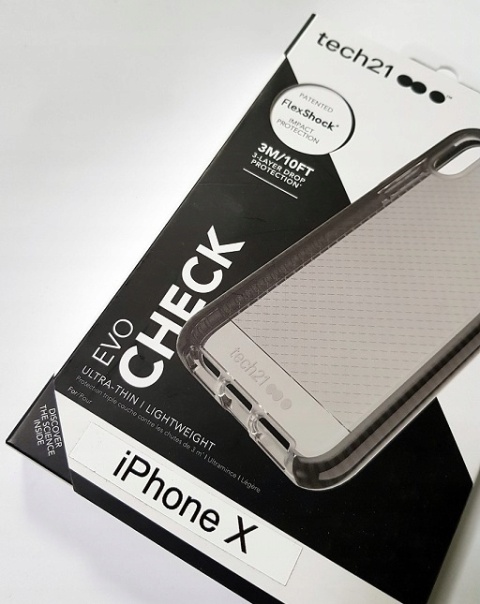 Plecki Tech21 do Apple iPhone X czarny