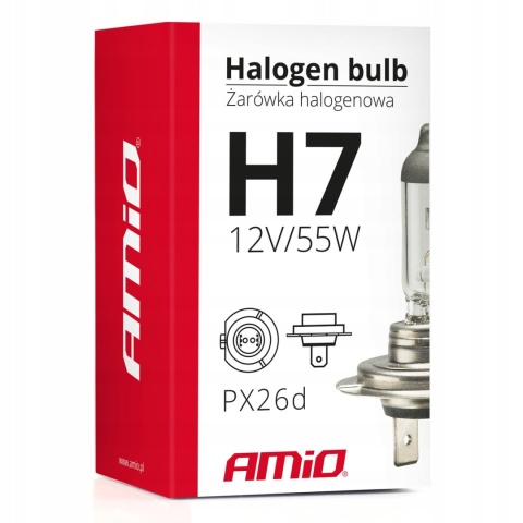 Żarówka Amio 01156 H7 55 W 1 szt.