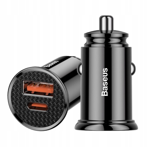 BASEUS Ładowarka samochodowa 30W Fast