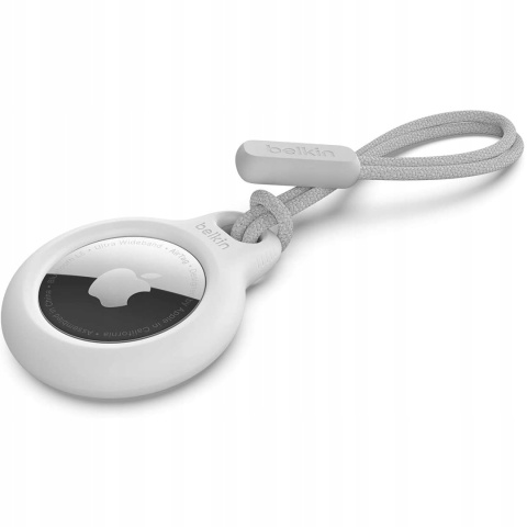 Belkin Secure AirTag Holder (do kluczy, bialy)
