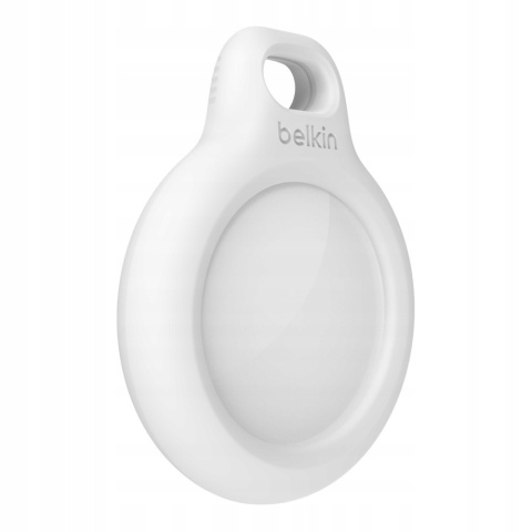Belkin Secure AirTag Holder (do kluczy, bialy)