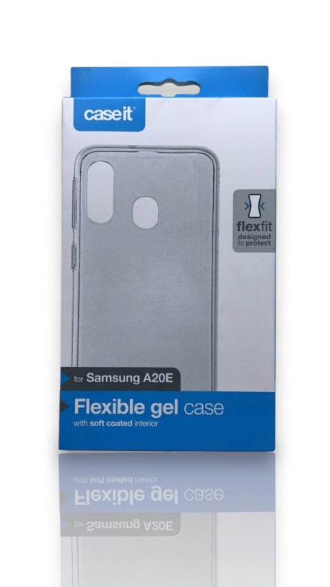 Etui CaseIT Flexible Gel Case Samsung Galaxy A20E bezbarwne