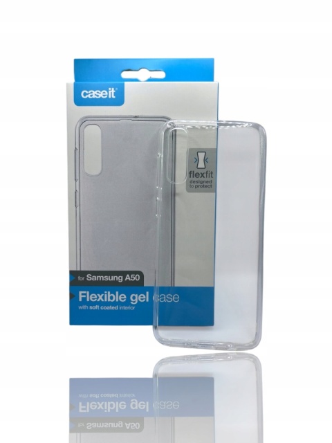 Etui CaseIT Flexible Gel Case Samsung Galaxy A50 bezbarwne
