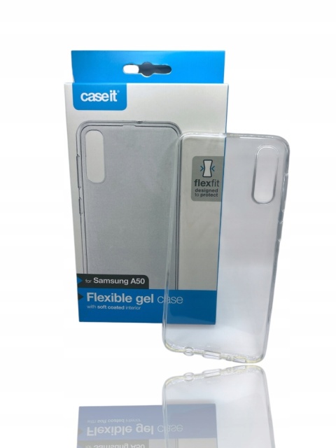 Etui CaseIT Flexible Gel Case Samsung Galaxy A50 bezbarwne