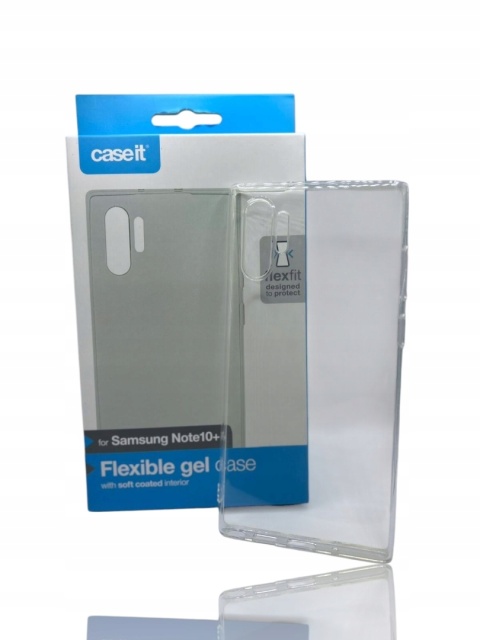 Etui CaseIT Flexible Gel Case Samsung Galaxy Note10+ bezbarwne