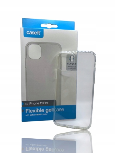 Etui CaseIT Flexible Gel Case iPhone 11 Pro bezbarwny