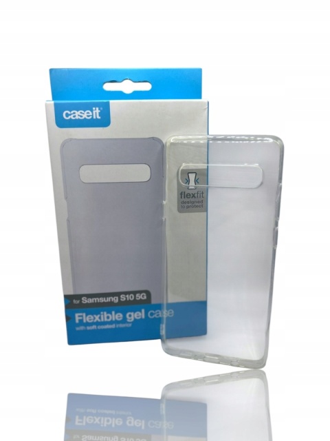 Etui CaseIT Flexible Samsung S10 5G bezbarwne