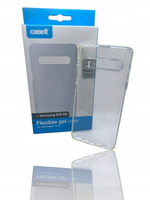 Etui CaseIT Flexible Samsung S10 5G bezbarwne