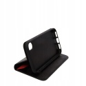 Etui Knomo Leather Folio Case iPhone X czarne