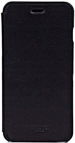 Etui Knomo Leather Folio do iPhone'a 6 Plus - czarne