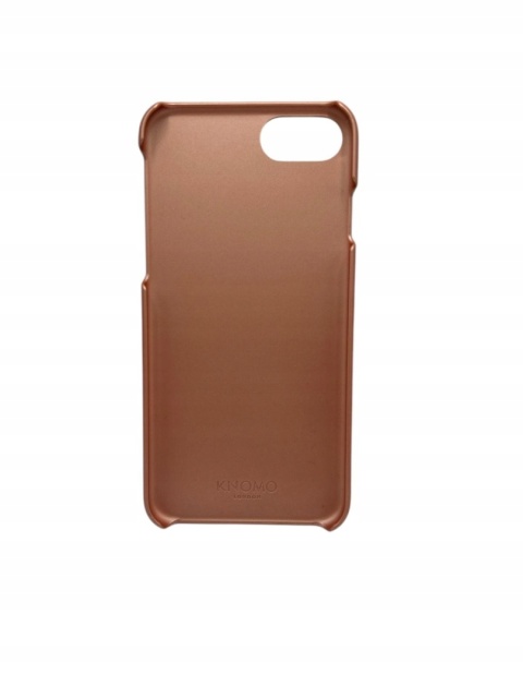 Etui Knomo Leather Snap On iPhone 6/6s beżowe