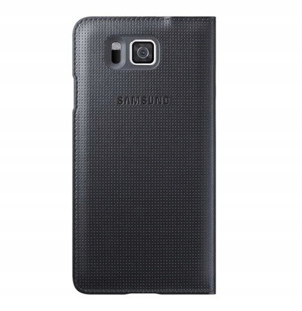 Etui Samsung Galaxy Alpha Flip Cover szary