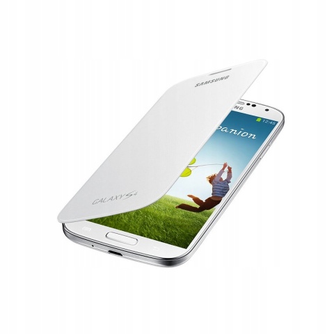 Etui Samsung Galaxy S4 Flip Cover białe
