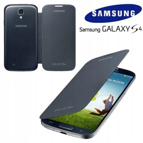 Etui Samsung Galaxy S4 Flip Cover czarne