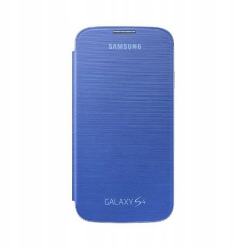 Etui Samsung Galaxy S4 Flip Cover niebieskie