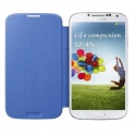 Etui Samsung Galaxy S4 Flip Cover niebieskie