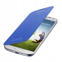 Etui Samsung Galaxy S4 Flip Cover niebieskie