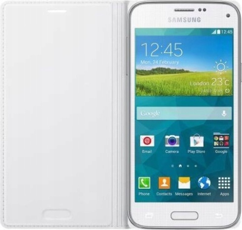 Etui Samsung Galaxy S5 mini białe wallet