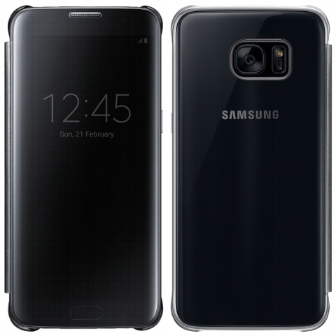 Etui Samsung Galaxy S7 Clear View Cover czarny